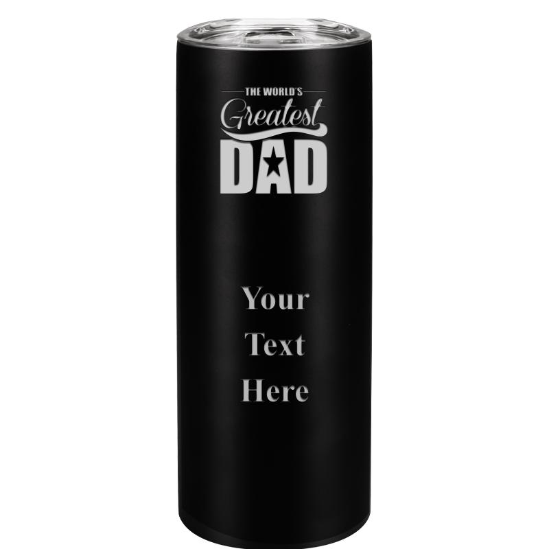 SLIM TUMBLER 20OZ BLACK