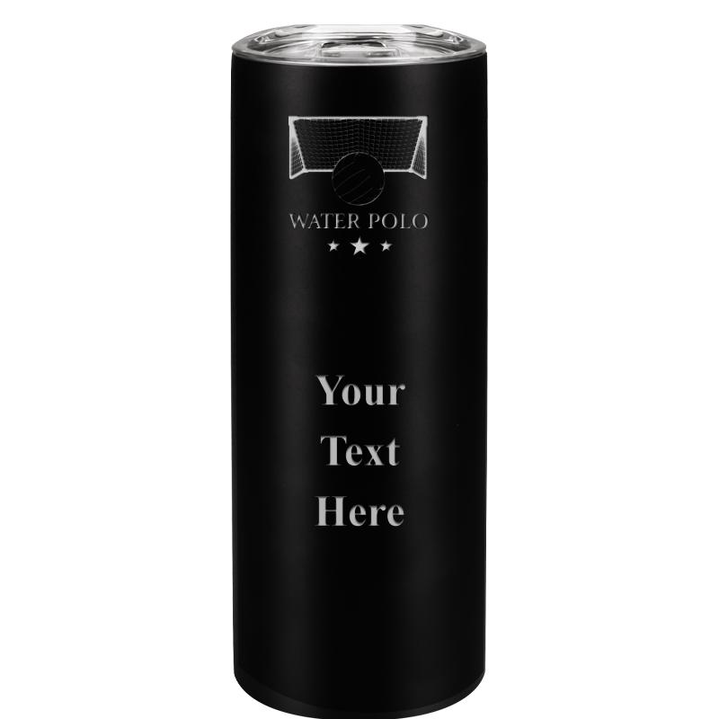 SLIM TUMBLER 20OZ BLACK