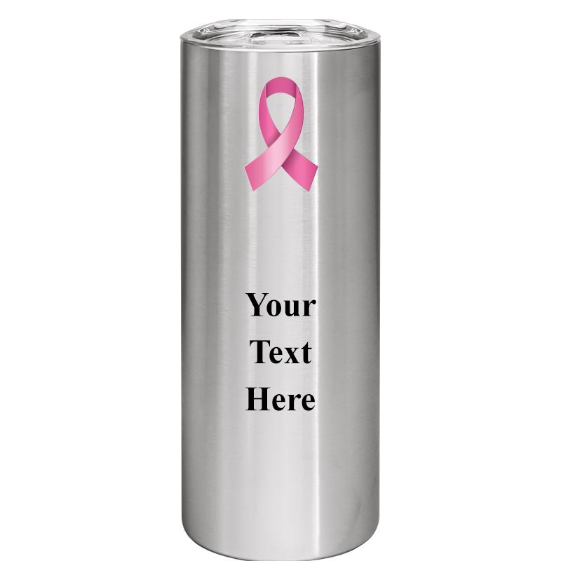 SLIM TUMBLER 20OZ SILVER