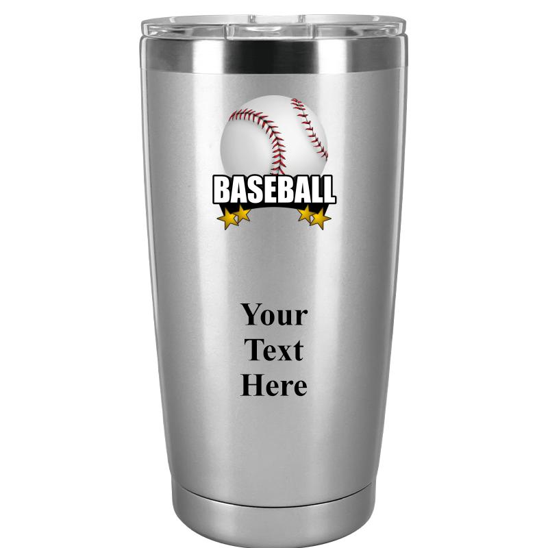 TUMBLER 20OZ SILVER