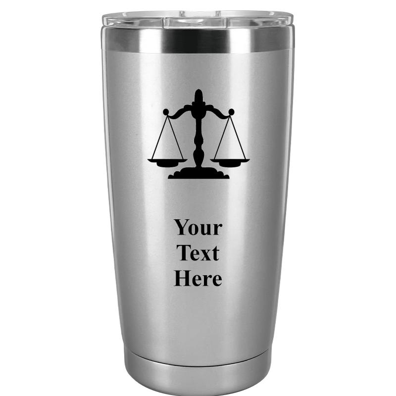 TUMBLER 20OZ SILVER