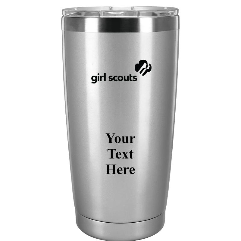 TUMBLER 20OZ SILVER