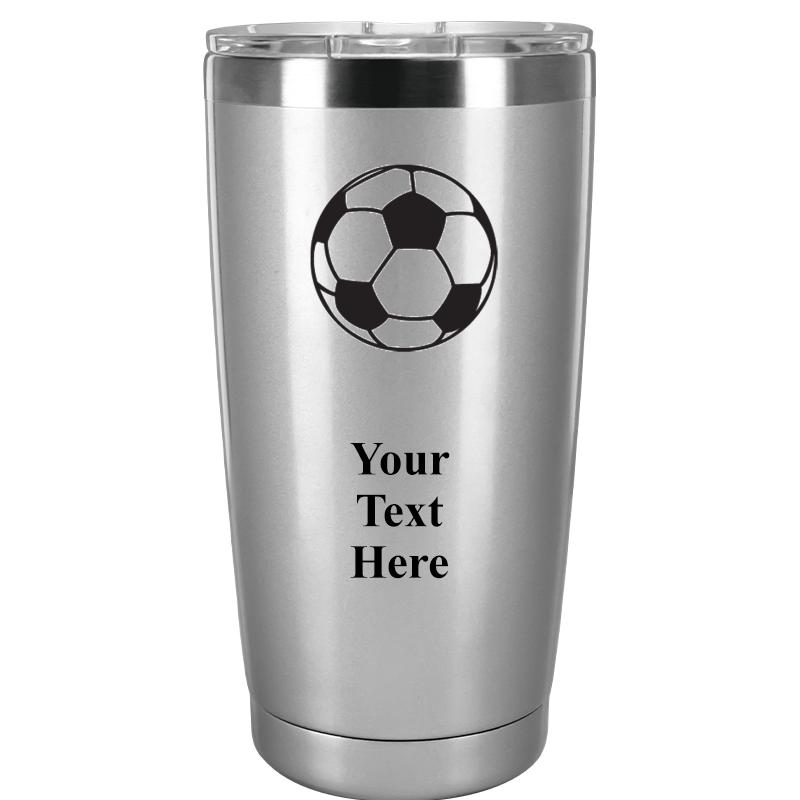 TUMBLER 20OZ SILVER