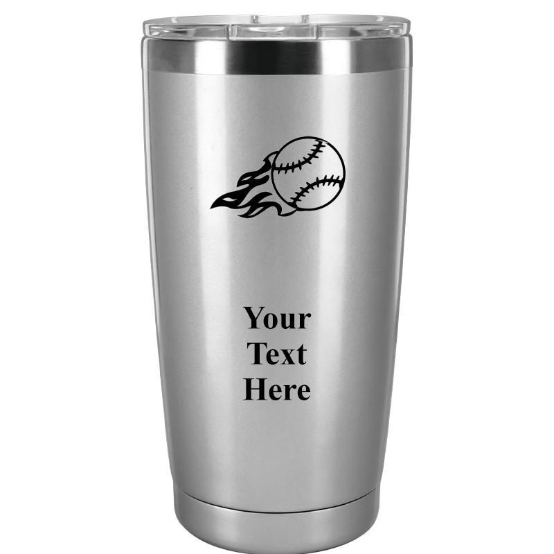 TUMBLER 20OZ SILVER