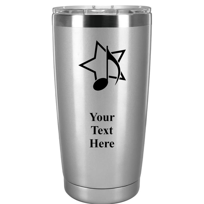 TUMBLER 20OZ SILVER