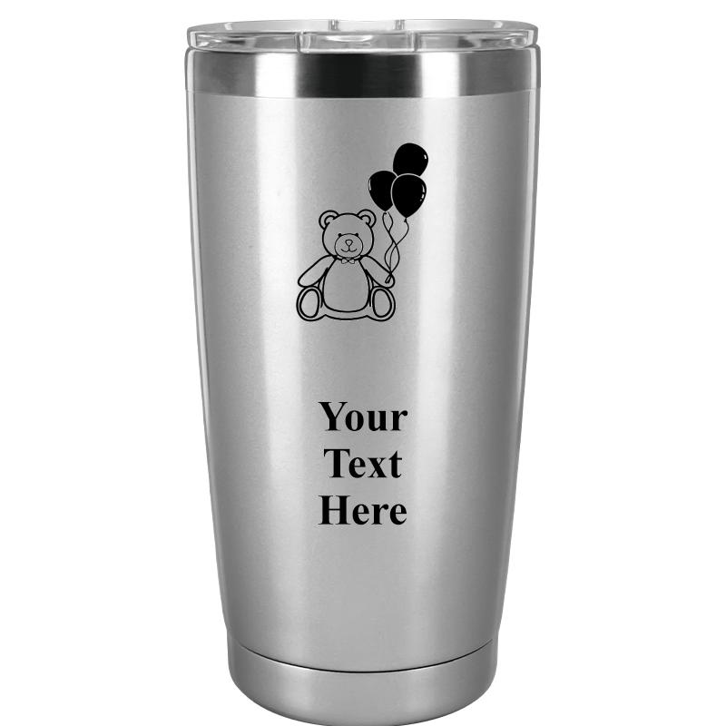 TUMBLER 20OZ SILVER