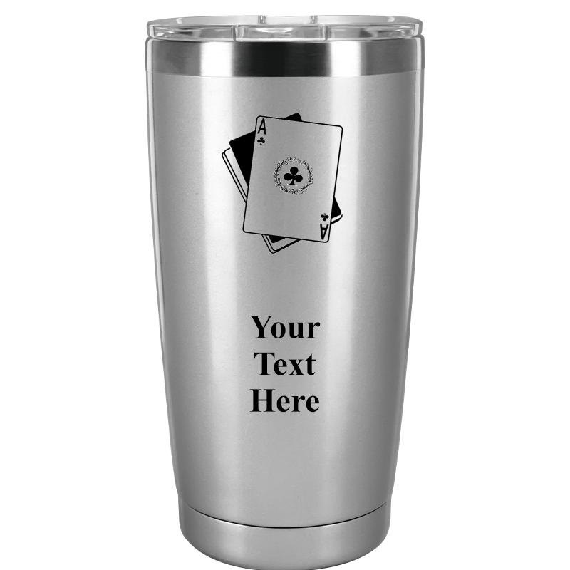 TUMBLER 20OZ SILVER