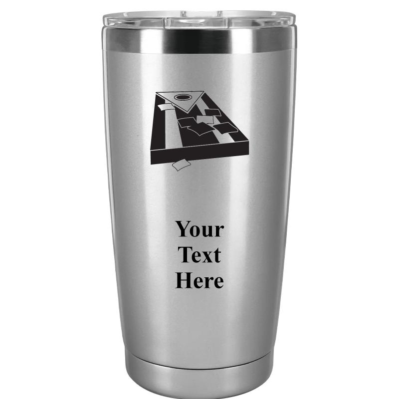 TUMBLER 20OZ SILVER