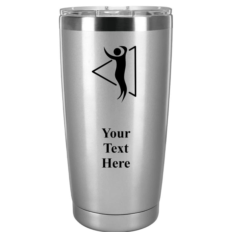 TUMBLER 20OZ SILVER