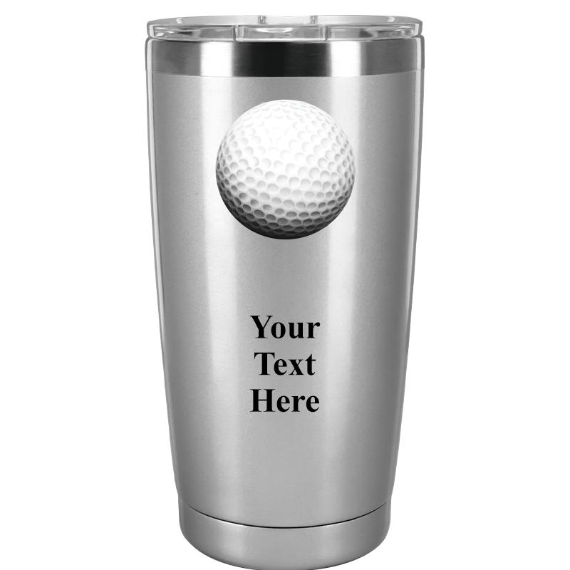 TUMBLER 20OZ SILVER