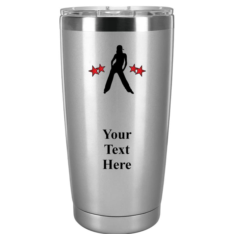TUMBLER 20OZ SILVER