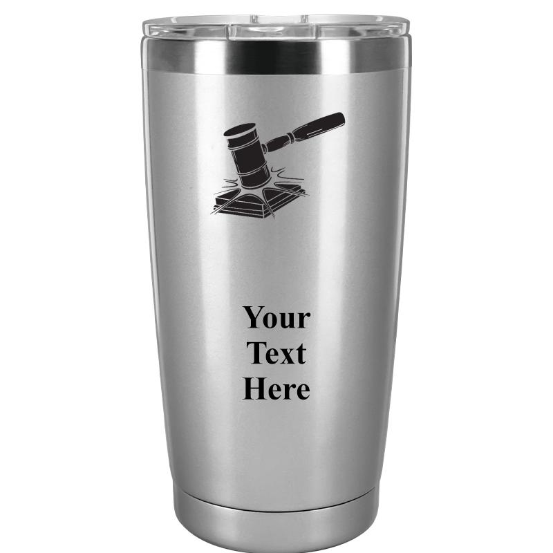 TUMBLER 20OZ SILVER