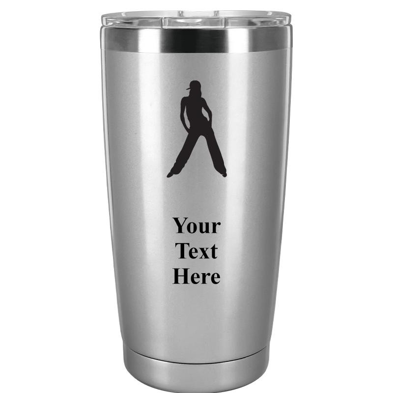 TUMBLER 20OZ SILVER
