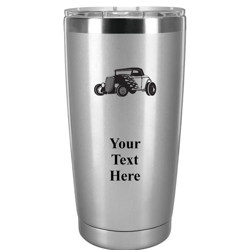 TUMBLER 20OZ SILVER