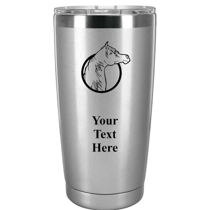 TUMBLER 20OZ SILVER
