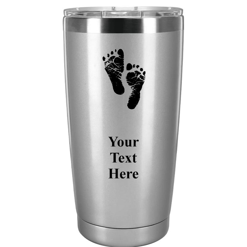 TUMBLER 20OZ SILVER