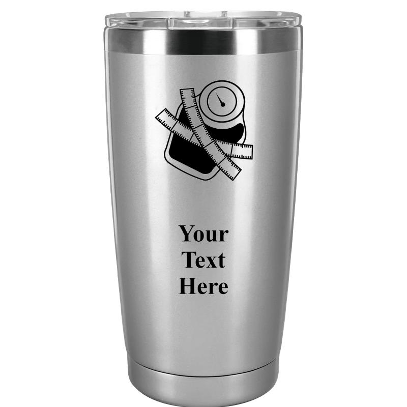 TUMBLER 20OZ SILVER