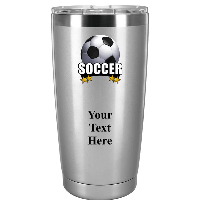 TUMBLER 20OZ SILVER