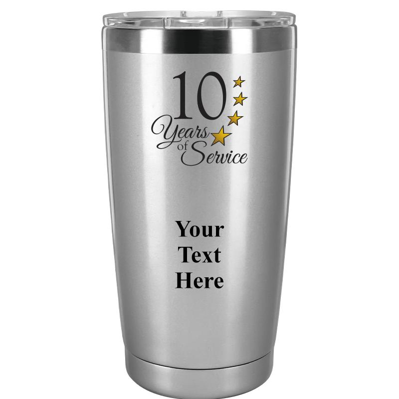 TUMBLER 20OZ SILVER