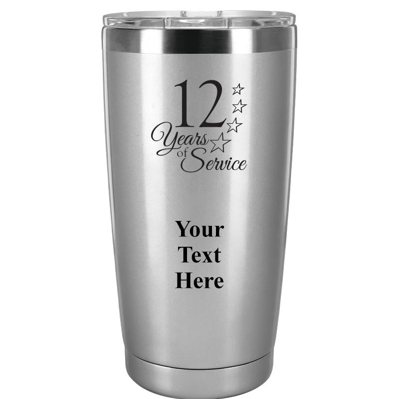 TUMBLER 20OZ SILVER