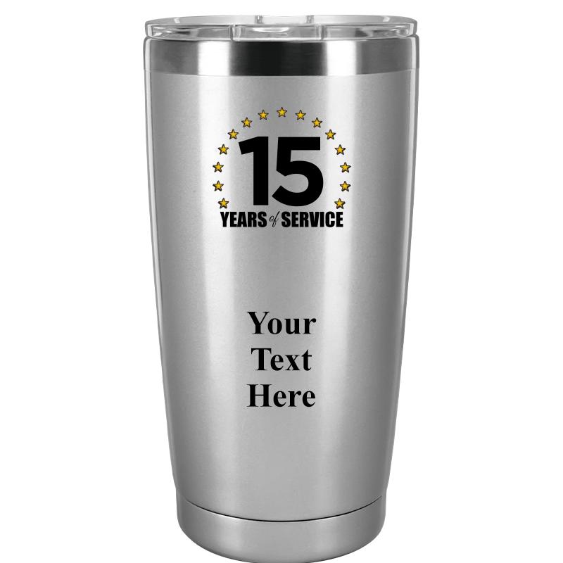 TUMBLER 20OZ SILVER