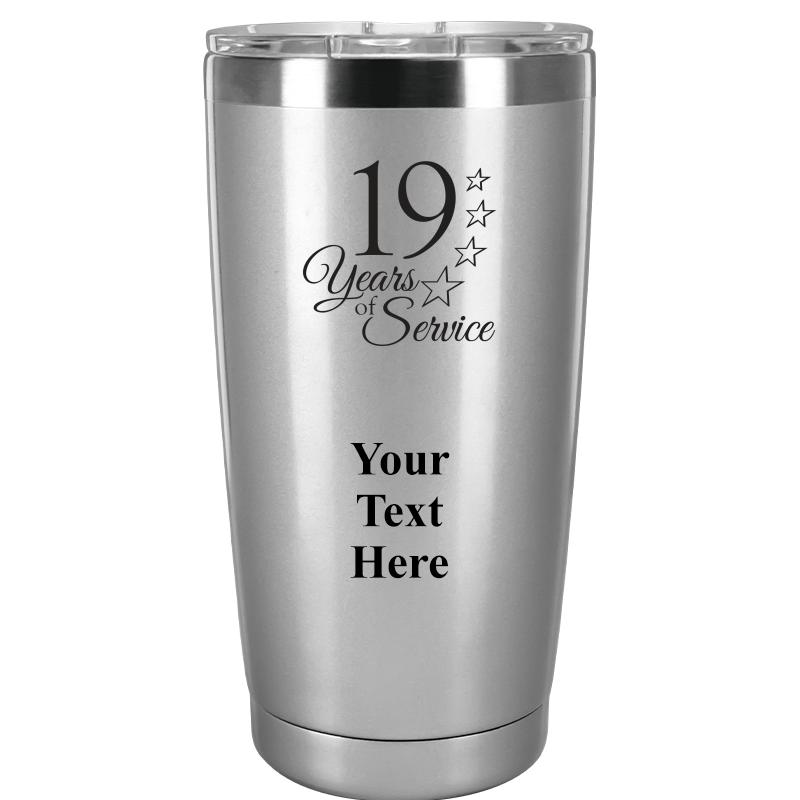 TUMBLER 20OZ SILVER