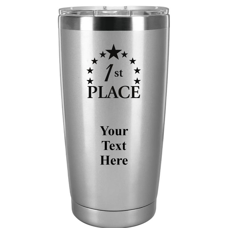 TUMBLER 20OZ SILVER