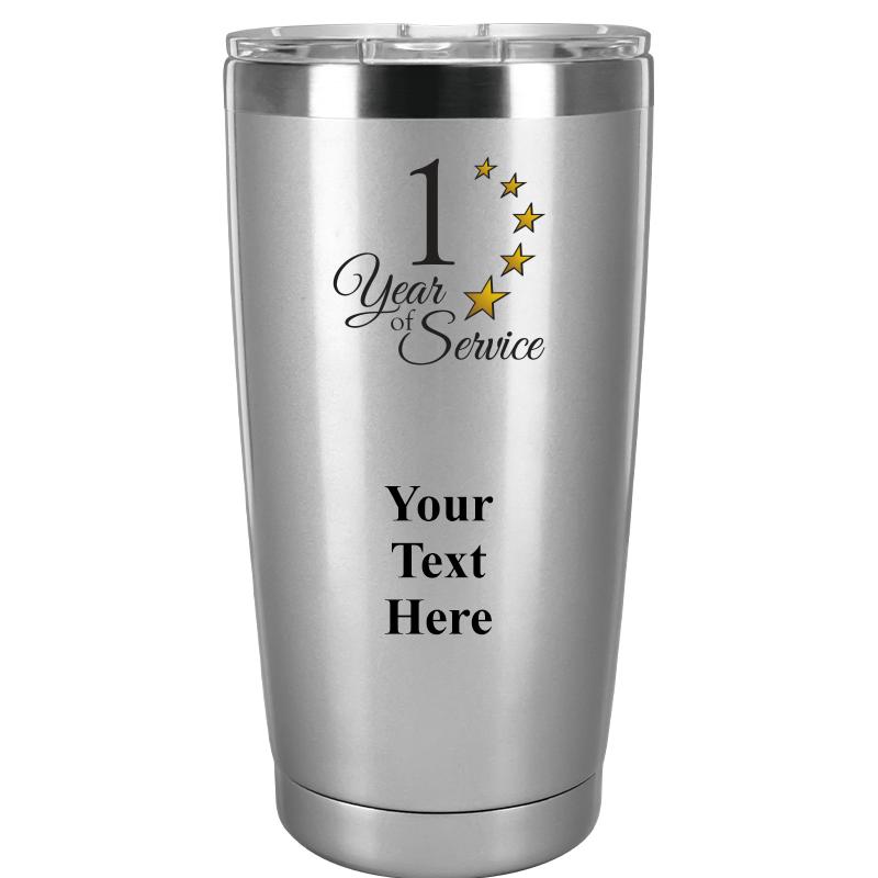 TUMBLER 20OZ SILVER
