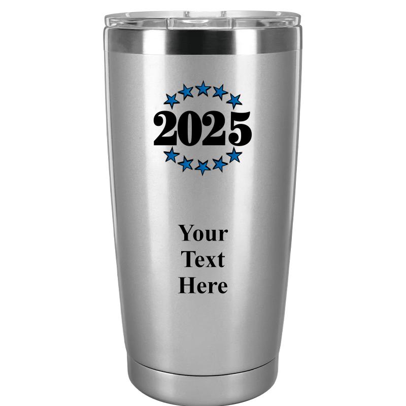 TUMBLER 20OZ SILVER