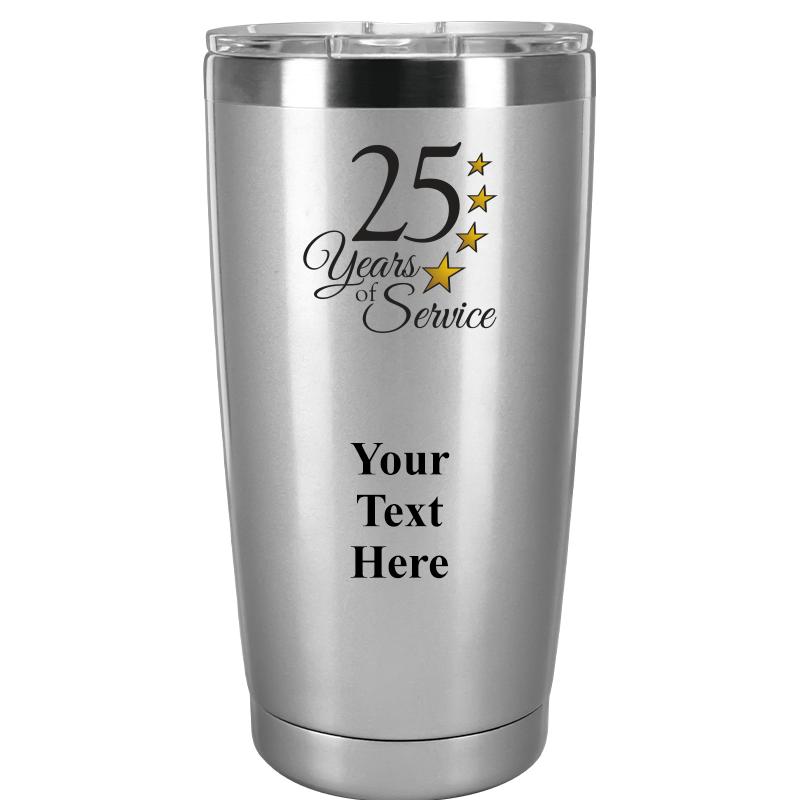 TUMBLER 20OZ SILVER