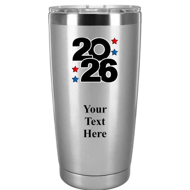 TUMBLER 20OZ SILVER
