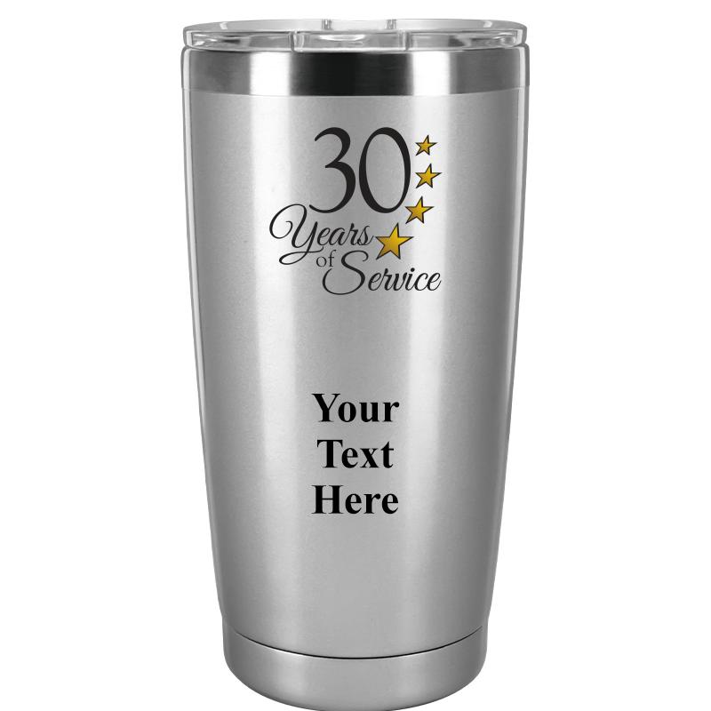 TUMBLER 20OZ SILVER