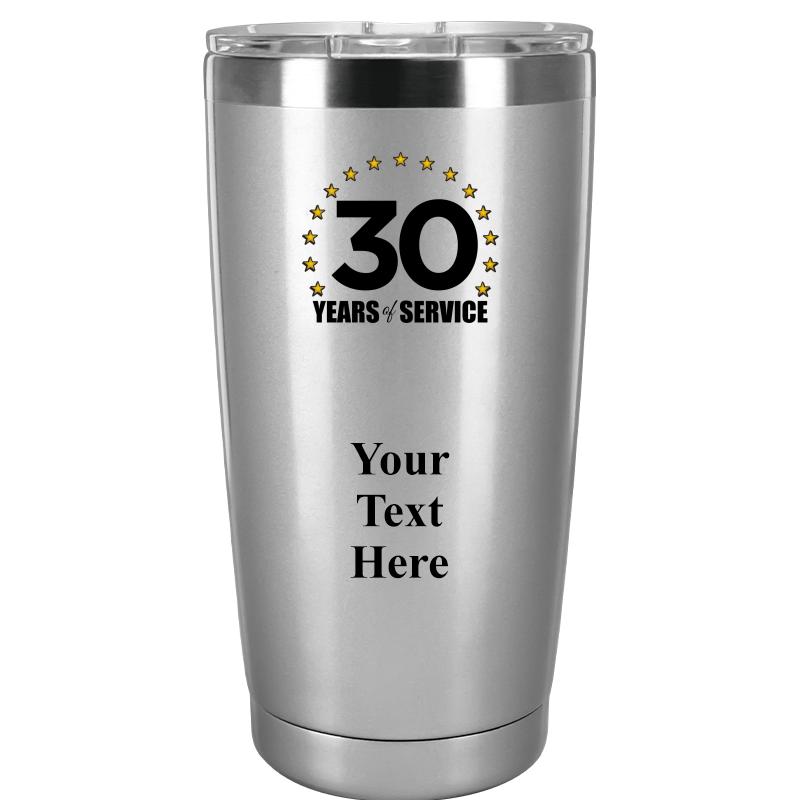 TUMBLER 20OZ SILVER
