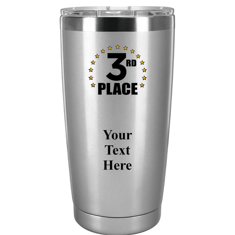 TUMBLER 20OZ SILVER