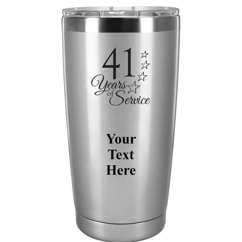 TUMBLER 20OZ SILVER