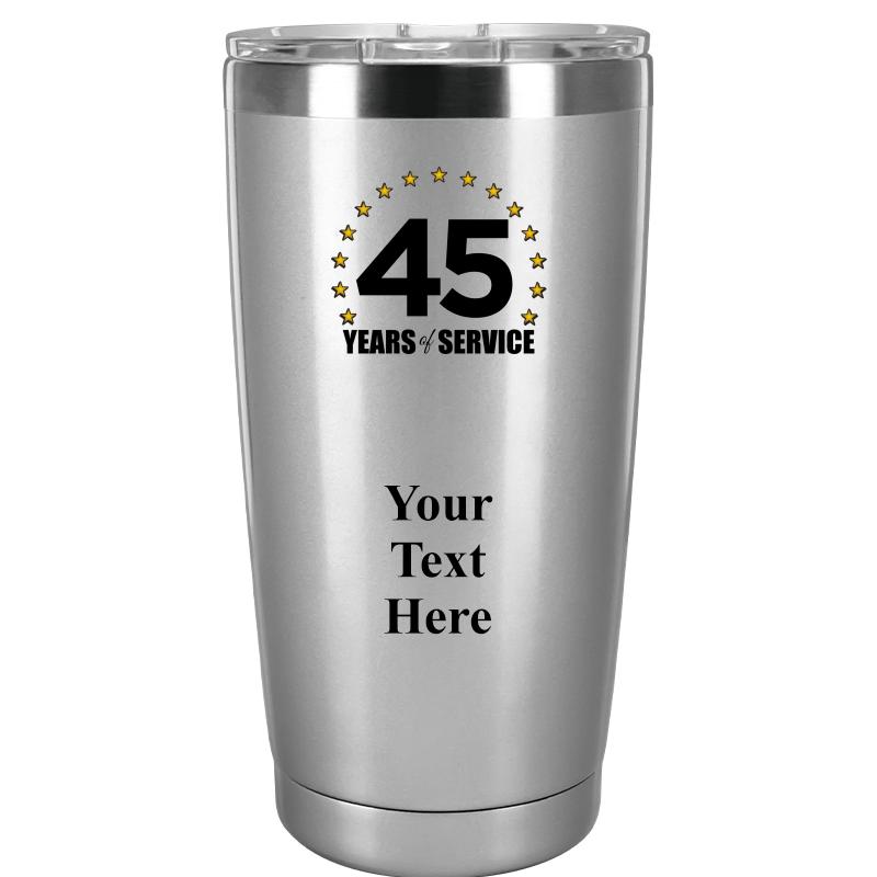 TUMBLER 20OZ SILVER