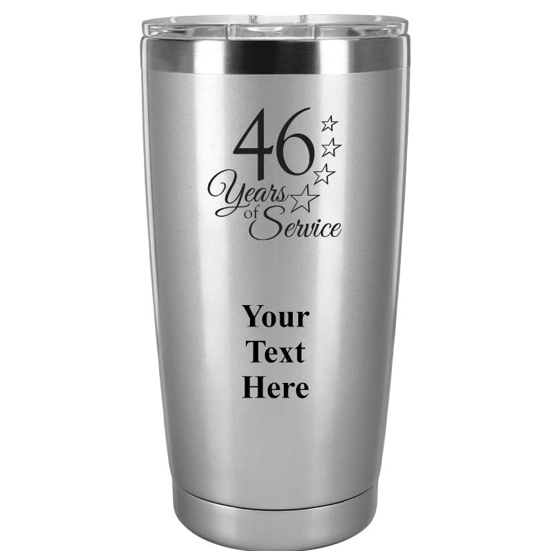 TUMBLER 20OZ SILVER