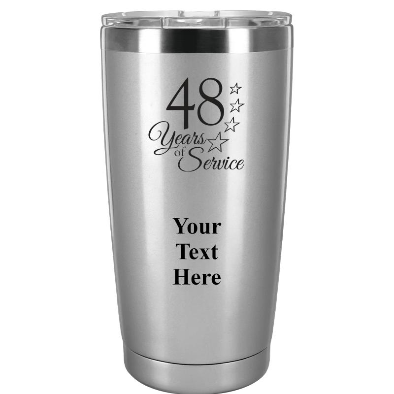 TUMBLER 20OZ SILVER