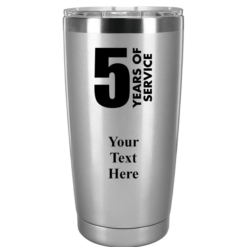 TUMBLER 20OZ SILVER