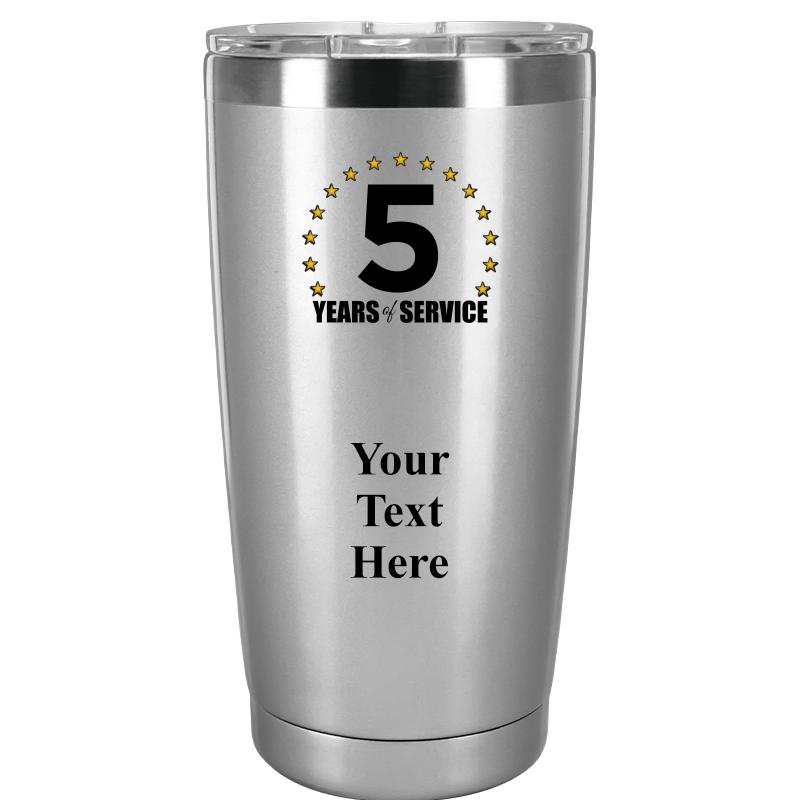 TUMBLER 20OZ SILVER
