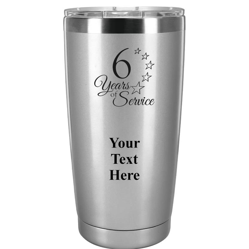 TUMBLER 20OZ SILVER