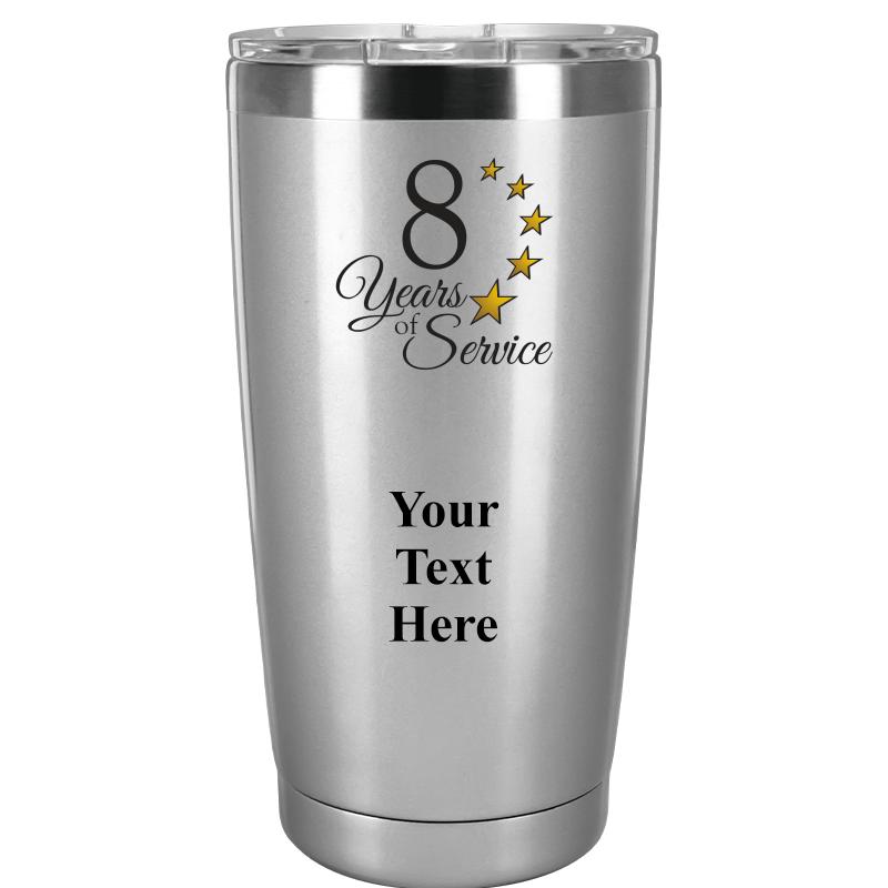 TUMBLER 20OZ SILVER