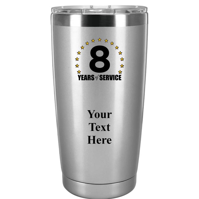 TUMBLER 20OZ SILVER