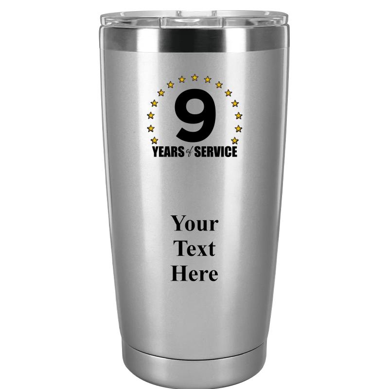 TUMBLER 20OZ SILVER