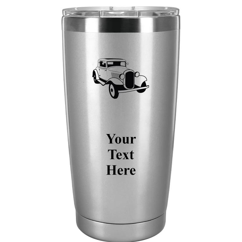 TUMBLER 20OZ SILVER