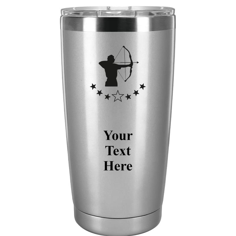 TUMBLER 20OZ SILVER