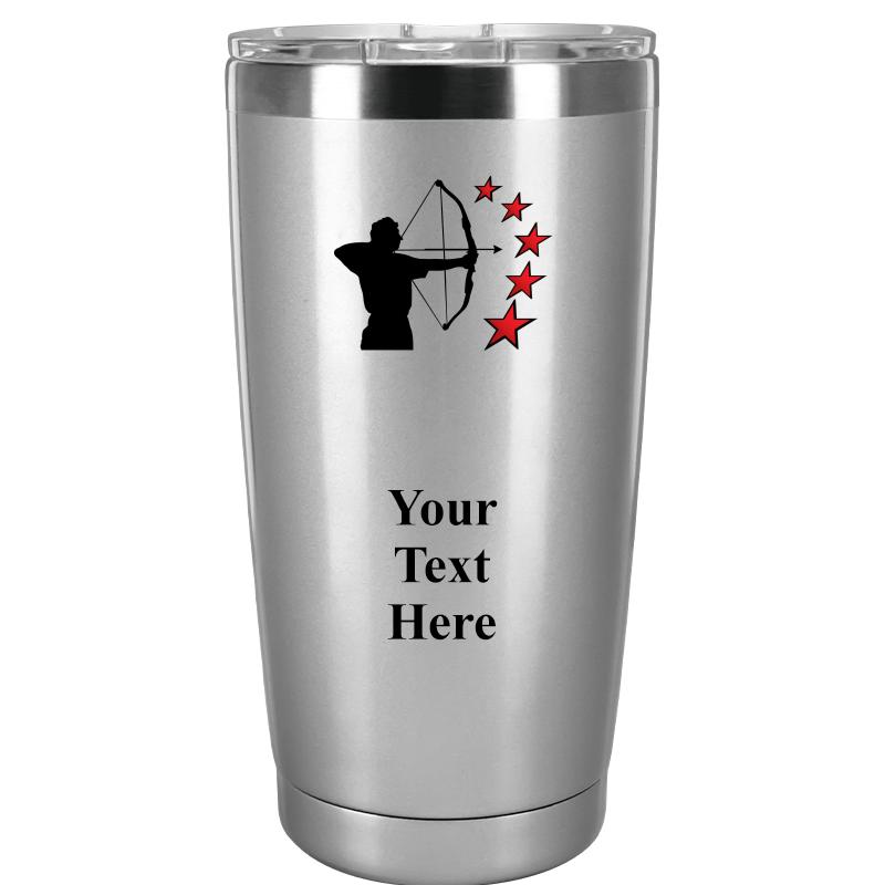 TUMBLER 20OZ SILVER