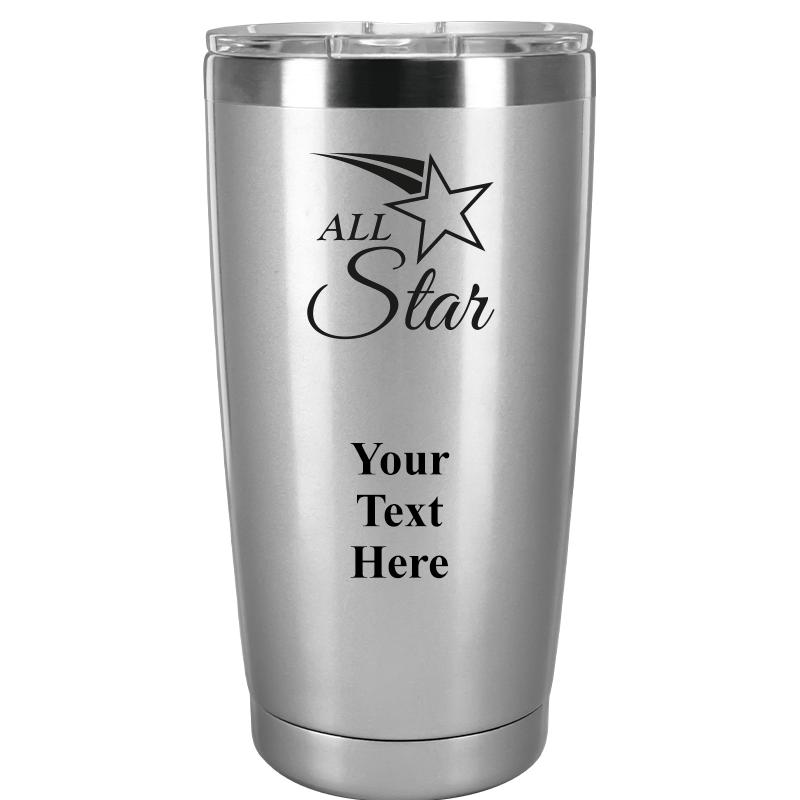 TUMBLER 20OZ SILVER