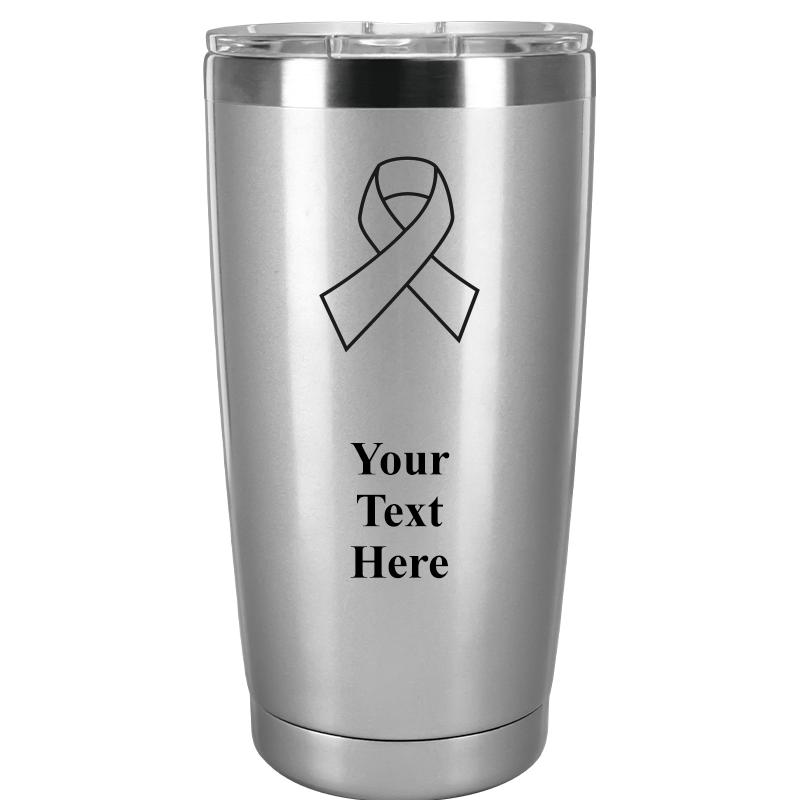 TUMBLER 20OZ SILVER