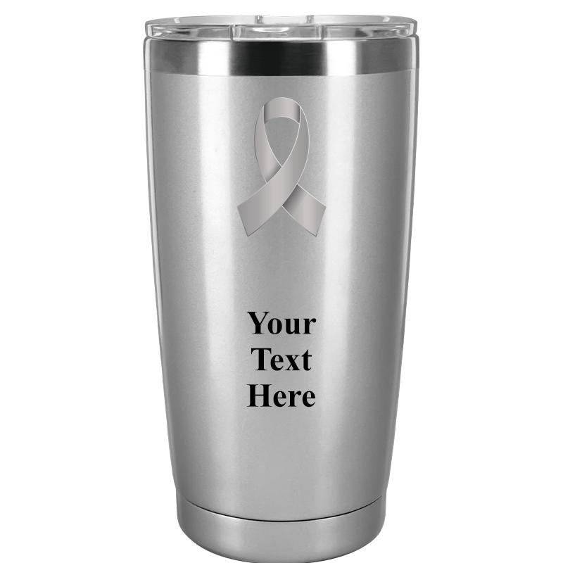 TUMBLER 20OZ SILVER